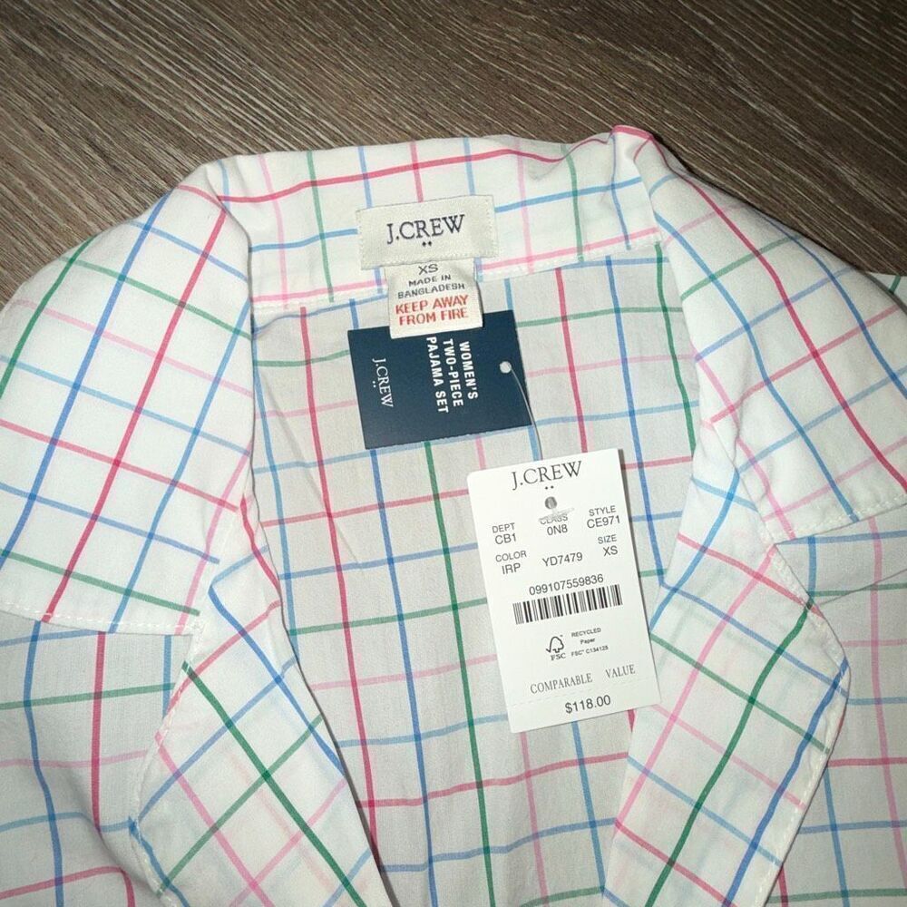 J Crew Pajama Set - Picture 2 of 4